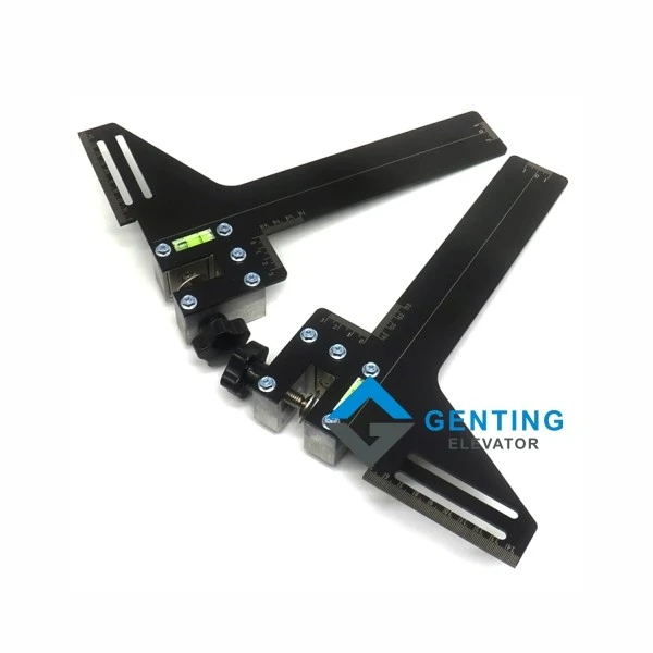 Elevator strong magnetic guide rail alignment Elevator strong magnetic guide rail alignment