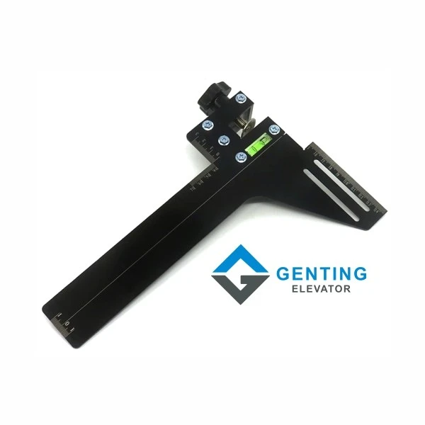 General elevator guide rail alignment General elevator guide rail alignment