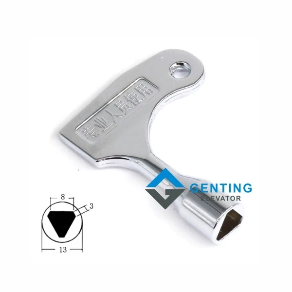General elevator landing door triangle key General elevator landing door triangle key