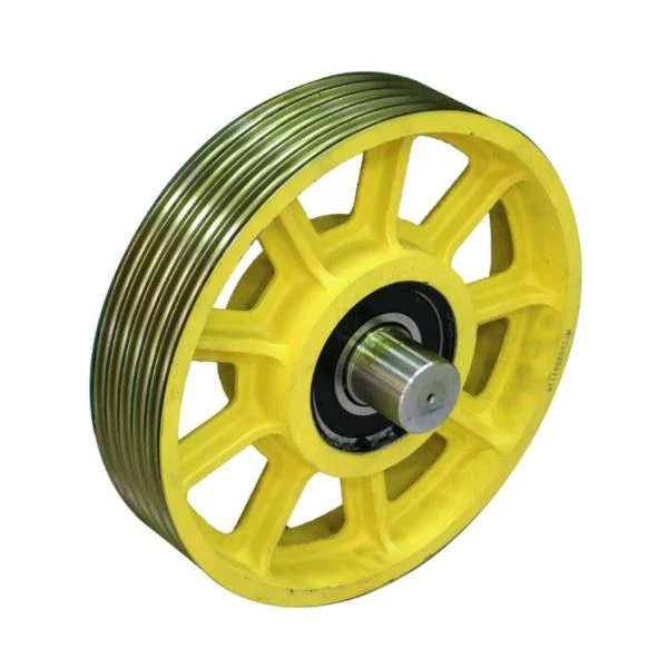 Mitsubishi elevator deflector sheave