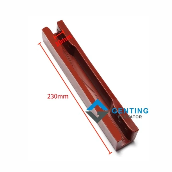 Mitsubishi high speed elevator guide shoe lining 230x10 Mitsubishi high speed elevator guide shoe lining 230x10