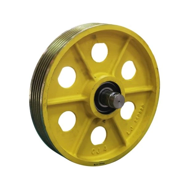 Otis elevator deflector sheave