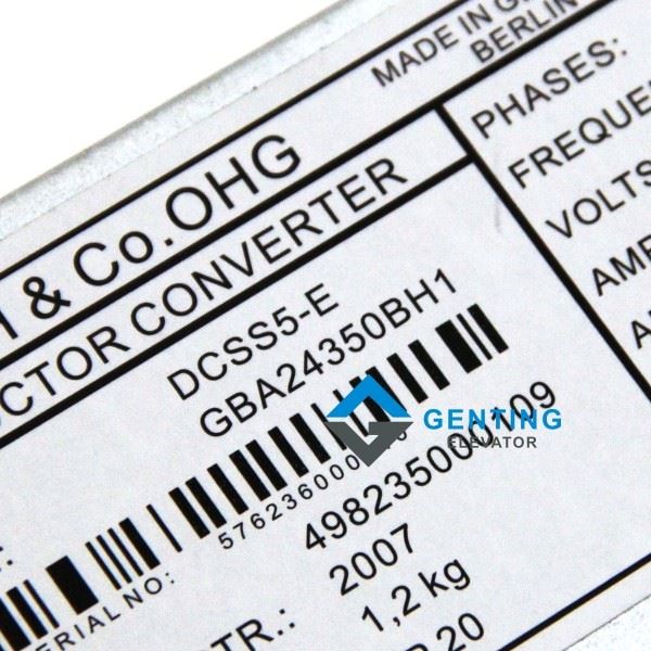 Otis DCSS5-E GBA24350BH1 Otis DCSS5-E GBA24350BH1