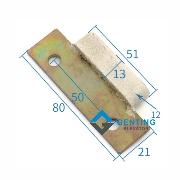 Otis elevator canvas door slider Otis elevator canvas door slider