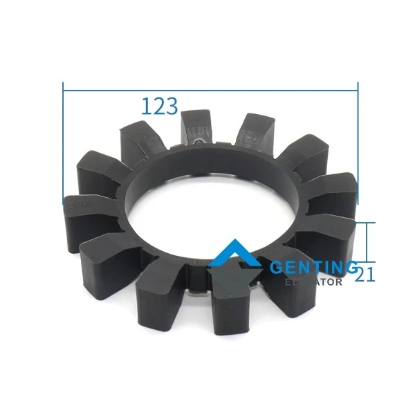 Otis black escalator 18ATF motor coupling cushion M752123 Otis black escalator 18ATF motor coupling cushion M752123