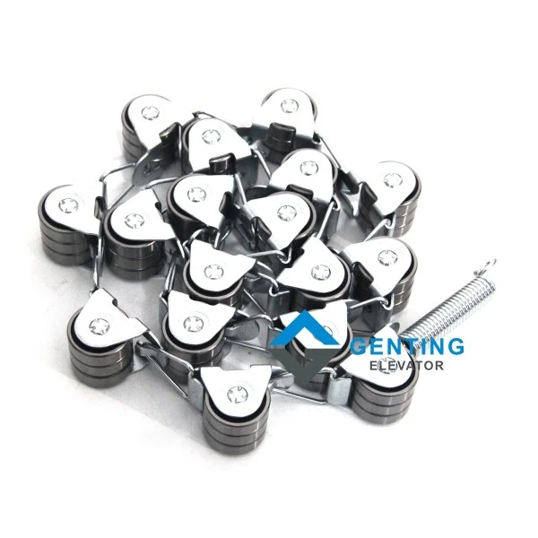 Otis escalator handrail belt stainless steel newel chain 17 links Otis escalator handrail belt stainless steel newel chain 17 links