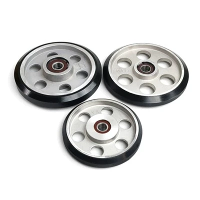 ThyssenKrupp elevator guide shoe wheel