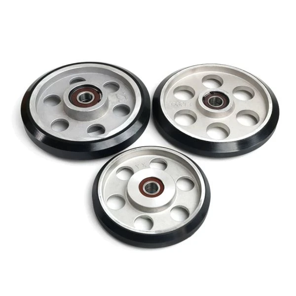 ThyssenKrupp elevator guide shoe wheel